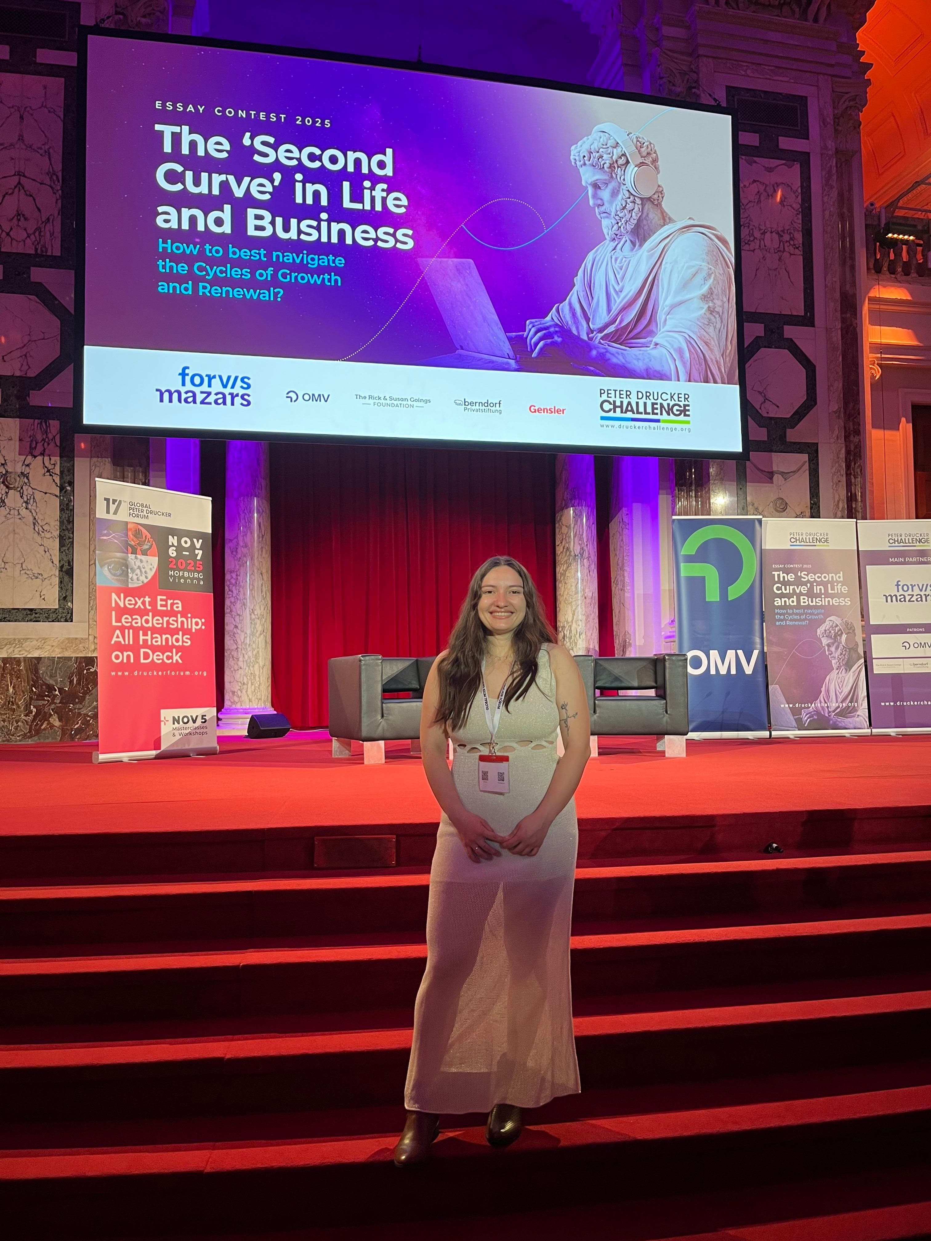 Vitória, mentora da Parcours France